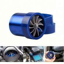 Automotive Turbocharger Parts, Turbocharger Double-Sided Wheel Tools, Natural Aspirated Car Tuning Engine High-Speed Blower, Power Intake Parts, Universal Car Engine Turbocharger, High-Speed Universal Intake Tools, Repair Parts - Turbine - View 2