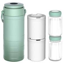 Portable Milk Cooler Box, Suitable For Outdoor Use, 360° Cooling, Keeps Fresh For 24 Hours, 22oz Large Capacity, Comes With 2 Milk Storage Bottles - Multicolor - View 10