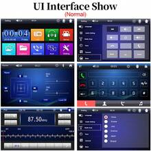 Reproductor MP5 para Coche de 7 Pulgadas Single Din con Pantalla Táctil, Radio FM, Interfaz USB, Mirror Link, Radio Universal para Coche - Con volante y cámara de visión trasera - Ver 10