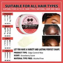 GOIPLE 6pcs Flyaway Tamer Hair Wax Stick & Edge Control Set – Slick Stick For Wigs, Natural Black Hair & All Hair Types, Extra Strong 24H Max Hold With Edge Laying – Mess-Free Flyaway & Baby Hair Tamer, Humidity Resistant Frizz Control, Non-Greasy No Flaking No Residue, Salon-Grade Styling With Biotin-Infused Nourishment, Cruelty-Free Clean Beauty-Inspired For Women & Men - Bộ 6 món / 1 quà tặng - Xem 2
