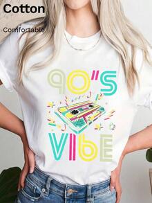 Women T-Shirts - White - View 2