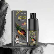 EELHOE Silver Long-Lasting Color-Fixing Shampoo, 3-In-1 Formula - Uses Natural Plant Pigments, Refreshing & Moisturizing Harmless, Suitable For Normal Hair, With Moisturizing Effect. | Shiny & Smooth - 1 Bottle Of Silvery Hair Dye Shampoo - View 13