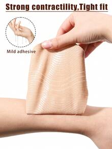 10/4 miếng băng nâng ngực vô hình, miếng dán tự dính tạo khe ngực, băng nâng ngực có thể tùy chỉnh, phù hợp với váy cổ chữ V sâu, áo hở lưng, áo sơ mi, miếng dán ngực thoáng khí không đường may. - Nhiều màu - Xem 6