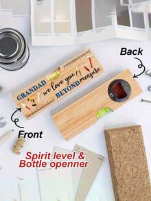 Abridor de botellas de cerveza con mango de madera; Juego de tres piezas de abridores de botellas de bebidas; Ideal para personas mayores o personas con fuerza limitada en las manos; Abre tapas de botellas con facilidad; Utensilio de cocina; Portátil y fácil de usar; Herramienta del hogar - Ver 7