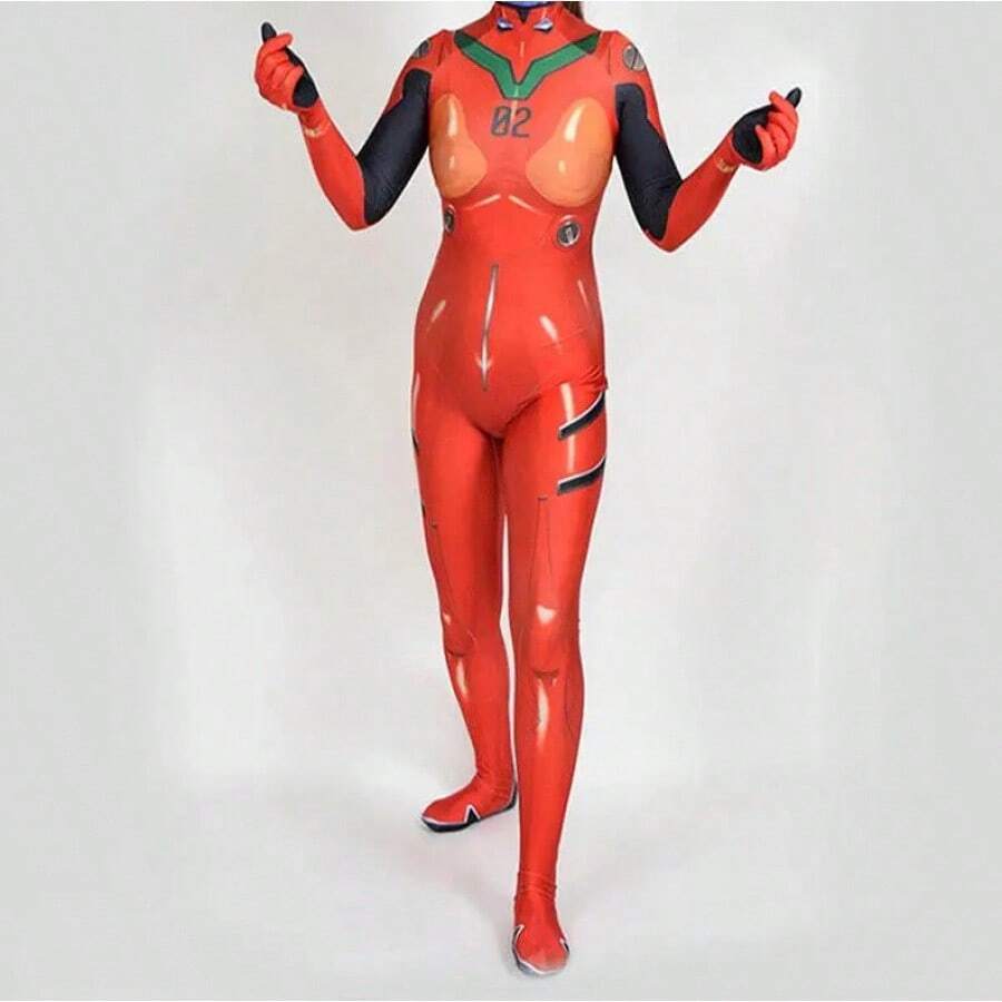 Anime Cosplay Asuka Leiyasu EVA Asuka Langle Cosplay 3D Print