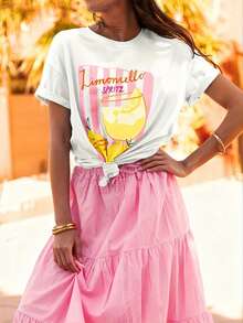 Plus Size T-Shirts - Black - View 3
