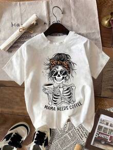 Women T-Shirts - White - View 2