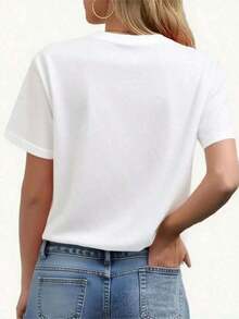 Women T-Shirts - White - View 2