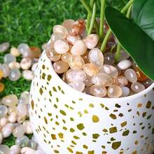 Natural Pebble Stones, Colorful Agate Stones, Suitable For Aquarium, Flower Pot, Decorative Purposes - A - View 5