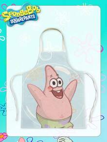SpongeBob SquarePants 方裤厨房防污围裙 - 方裤卡通风格围裙。多种款式可选。防水、防油、防污印花设计。适用于厨房烹饪、烘焙。家用防滑防污罩衫。 - 多款 - 查看 17