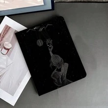 1 Bao da bảo vệ máy tính bảng in hình trừu tượng não và tim, có ngăn đựng bút, tương thích với iPad Air 4/5/ thế hệ thứ 10, Air 13 (M3 2025)/ Air 11 (M3 2025)/ 11 (A16 2025), tương thích với Oppo Pad, Matepad, Vivo Pad, Honor Pad, Xiaoxin Pad. - Nhiều màu - Xem 3