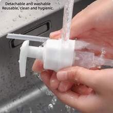 3pcs 10.6*21cm Leak-Proof Soy Sauce Pump Dispenser, Sauce Divider, Ketchup Bottle, Kitchen Tool - Multicolor - View 3