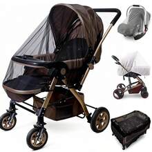 1pc Baby Stroller Mosquito Net, Suitable For Strollers, Cribs, And Portable Mini Cots. A Must-Have For Summer - Multicolor - View 15