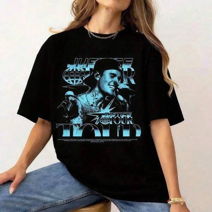 Women T-Shirts - Black - View 1
