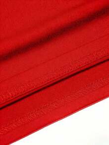 Camiseta con estampado cristiano para mujer, de algodón, cuello redondo, estilo casual, transpirable, versátil, para eventos cristianos, regalo con temática bíblica, suave y fresca para el verano, estilo unisex. - Rojo - Ver 6