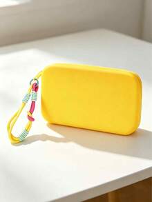 Tas Kosmetik Silikon Lucu Gaya INS, Kantong Penyimpanan Multifungsi, Dompet Ponsel & Koin, Tempat Kuas Makeup, Kantong Bawaan Portabel, Tas Penyimpanan Serbaguna, Tas Lipstik - MultiWarna - View 16