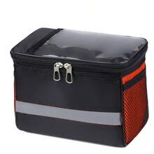 Bicycle Handlebar Bag Large Capacity Cycling Gear Front Bag Phone Touchscreen Multifunctional Universal Hanging Bag - Multicolor - View 10