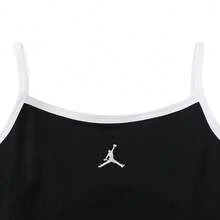 Nike JORDAN 女士紧身透气弹力修身连衣裙 - 黑與白 - 查看 6