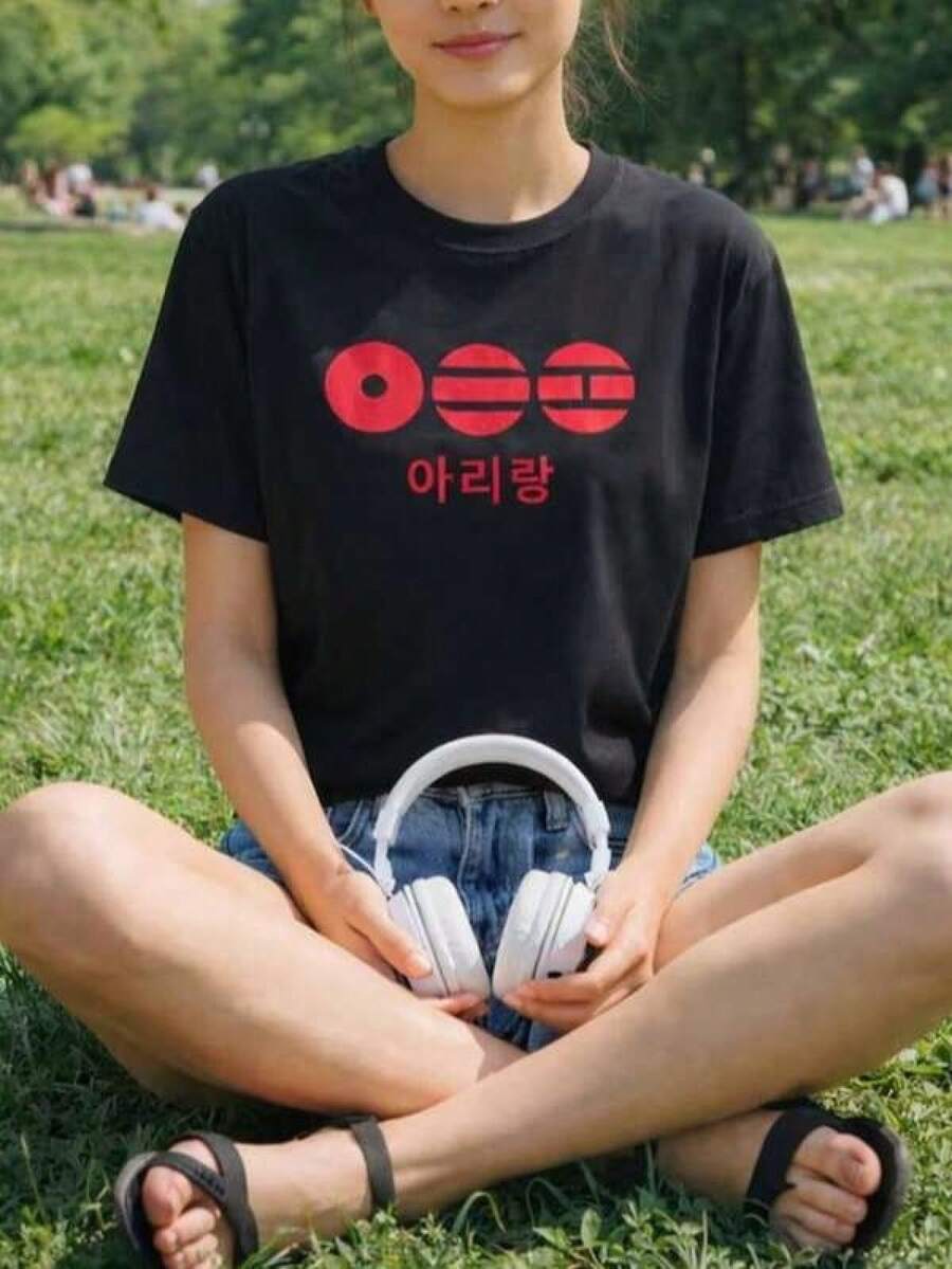 Women T-Shirts - Black - View 1