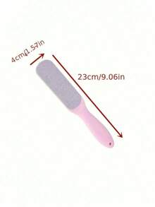 3-Piece Double-Sided Foot File Set, Foot Rasp, Foot File, Callus And Dead Skin Removal Tool, Foot Brush, Foot Scraper, Professional Double-Sided Foot Callus Remover, Steel Foot Care Tool For Removing Calluses, Cracked Heels, Dry Skin And Corns - Various - View 5
