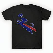 Dachshund Buffalo Bills Football Meme Parody M1452 T-Shirt unisex de la de algodón puro de alta densidad de 220 g. C-AmiS-eta activa para mujer de - AL-Godón C-AmiS-eta 12805 % aL-Godón que se A-DAPTA a tu día Apto para todo tipo de perS-onas, ya sean mujeres o hombres Tejido duradero de alta C-Alidad apto para todas las estaciones, suave al tacto pero diseñado para durar Tops transpirables Conjuntos de otoño para mujer Conjuntos de vaC-Aciones para mujer Disfraz de Halloween para mujer - Negro - Ver 6