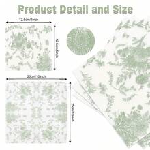 25 Stücke/50 Stücke/75 Stücke/Set weiche quadratische Lavendel duftende Servietten, 2-lagig, 10in*10in, geeignet für: Hochzeit, Teegesellschaft, Geburtstagsfeier Dekoration, Partydekorationen, Partyzubehör, Feiertags-Dekoration, Feiertags-Zubehör - Menge - Übersicht 3