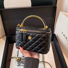 BV Bottega Bang Bang Bolso de mujer tejido a mano de cuero genuinodebolso de manotipocuboconpatróntejidoparamujer,bolsodemarca,elegantebolsodemanoparaseñorabolsaderegaloexquisita,bolsodebolso de manodelujoparamujer,bolsocruzadodemodaparamujer,adecuadoparachicas,estudiantesnivel universitariodamasdeoficina,madresdemedianaedadparausodiario,comprasoficina,clase,reuniones,citas,actividadesalairelibretambiénunregaloidealparabolso de mujerdemanoparamujer,modelonuevo2026,pequeñobolsodehombroacolchadoestiloChanelconcadena,bolsocruzadodealtaGamma. - Beige [Producto más vendido en comercio electrónico transfronterizo] - Ver 9