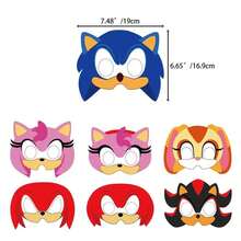 Mặt nạ hoạt hình, mặt nạ giấy họa tiết anime, hình ảnh nhím anime dùng làm phụ kiện cosplay, trang trí tiệc lễ hội, tiệc sinh nhật. - Xem 4