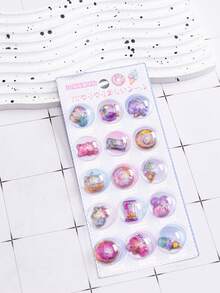 Colorful 3D Epoxy Resin Stickers - Cute Animals - Waterproof, Reusable, Repositionable, Self-Adhesive, High-Quality Resin - Perfect For Decorating Smartphones, Phone Cases, Laptops, PCs, Tablets, Stationery, Notebooks, Journals And Diaries. - Multiple Colors Available [Style/Packaging Random] - View 8