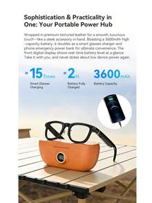 Kính thông minh LOKMAT X01 tích hợp Chat GPT, camera 8MP, dịch thuật AI 26 ngôn ngữ, trợ lý ảo và điều khiển bằng giọng nói, WiFi 4.0, Bluetooth 5.3. - Xem 11