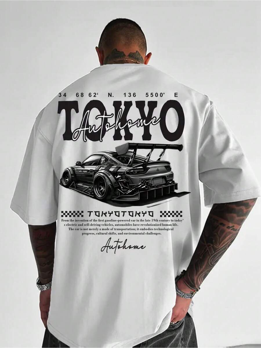 Herr T-shirts - Vitt - Visa 1