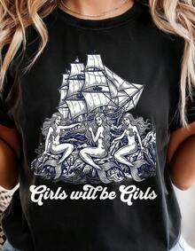 Women T-Shirts - Black - View 1