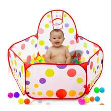 Kids Ocean Ball Pit With Basketball Hoop, Bobo 0.9M Pool Toy (Ball Not Included) - 0.9M Shooting Pool - View 5