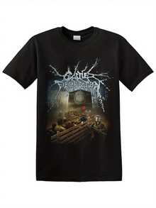 Cattle Decapitation - Harvest Floor T-Shirt, Loose And Comfortable - Black - View 1