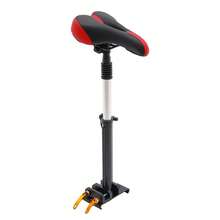 Black Red PU Aluminum Alloy Electric Scooter Seat Height Adjustable No Drill Mount Cushion For Xiaomi 1S Pro Scooter Replacement - Black - View 12