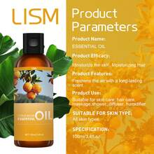 LISM 30ml/100ml Aceite esencial de madera cítrica, apto para difusor de aromas doméstico, velas DIY, jabones, baño relajante, ambiente, aire fresco, masaje corporal, regalos navideños - Aceite esencial de madera de cítricos - Ver 5