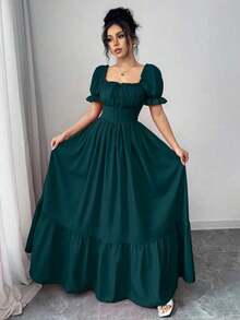 Lolita Dresses - Dark Green - View 4