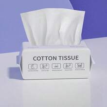 Khăn mặt dùng một lần bằng cotton mềm mại, dày dặn, sạch sẽ, dùng để tẩy trang, dịu nhẹ cho da nhạy cảm, phụ nữ mang thai, dùng hàng ngày tại nhà hoặc khi đi du lịch. - Khăn mặt dùng một lần - Xem 6