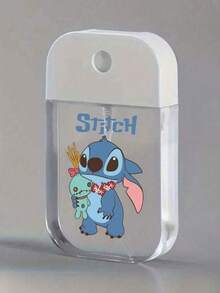 Disney, 1pc, Stitch Cartoon Portable Spray Bottle, 50ml Mini Travel Size, Transparent Container With White Cap, Stitch Cartoon Pattern Design, Travel Essential, Ideal Choice For Cosmetics And Skincare, Fan Exclusive, Makeup Storage Must-Have, Cartoon Themed Bottle, Durable Transparent Material. - Multicolor - View 8