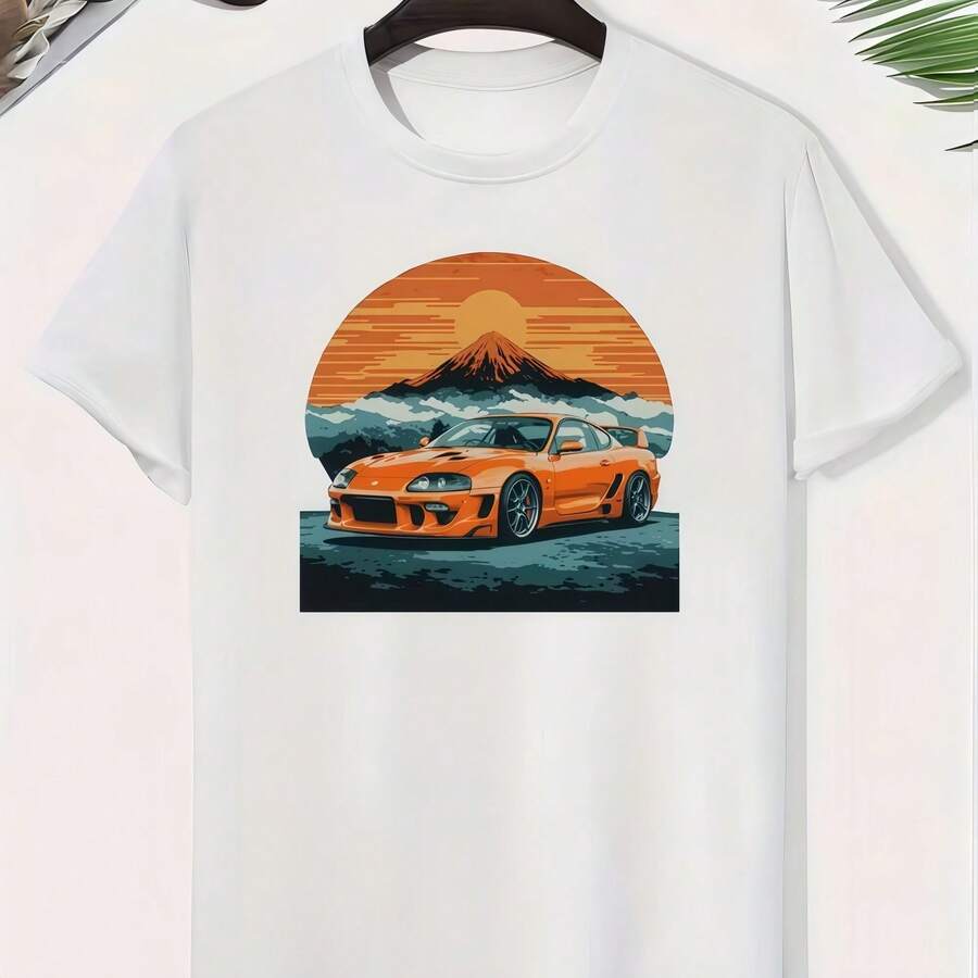 Camiseta de chicos 1745 - manga corta cuello redondo Top de verano con - letras de espalda, ligero transpirable ropa de juego casual para y trajes cotidianos (&) - cuidado de lavado de manos, estilo 1745, para ad - Blanco - Ver 1