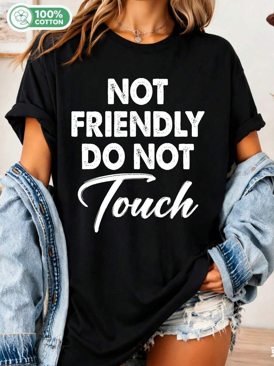 Women T-Shirts - Black - View 1