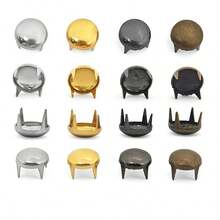 Round Cap Claw Rivets Studs Craft Bag Belt Garment Shoes Collar Decor Accessories - A - View 3