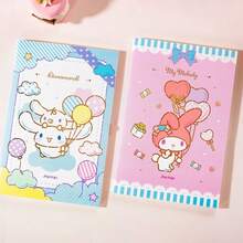Sanrio Hello Kitty A5 筆記本系列，高品質外觀 Kuromi A5 筆記本，可愛日記手帳本 - 多款 - 查看 5