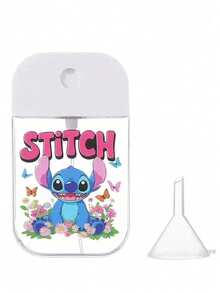 Disney, 1pc, Stitch Cartoon Portable Spray Bottle, 50ml Mini Travel Size, Transparent Container With White Cap, Stitch Cartoon Pattern Design, Travel Essential, Ideal Choice For Cosmetics And Skincare, Fan Exclusive, Makeup Storage Must-Have, Cartoon Themed Bottle, Durable Transparent Material. - Multicolor - View 15