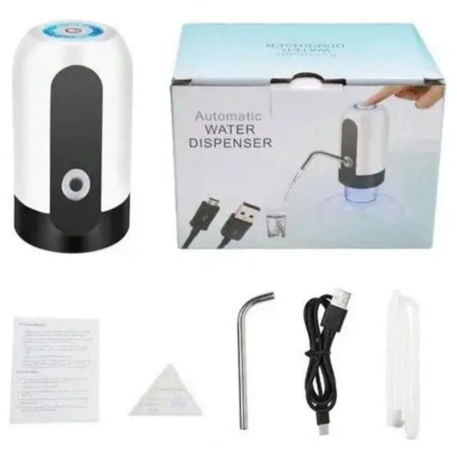Dispensador Automático de Agua USB - Blanco - Ver 1