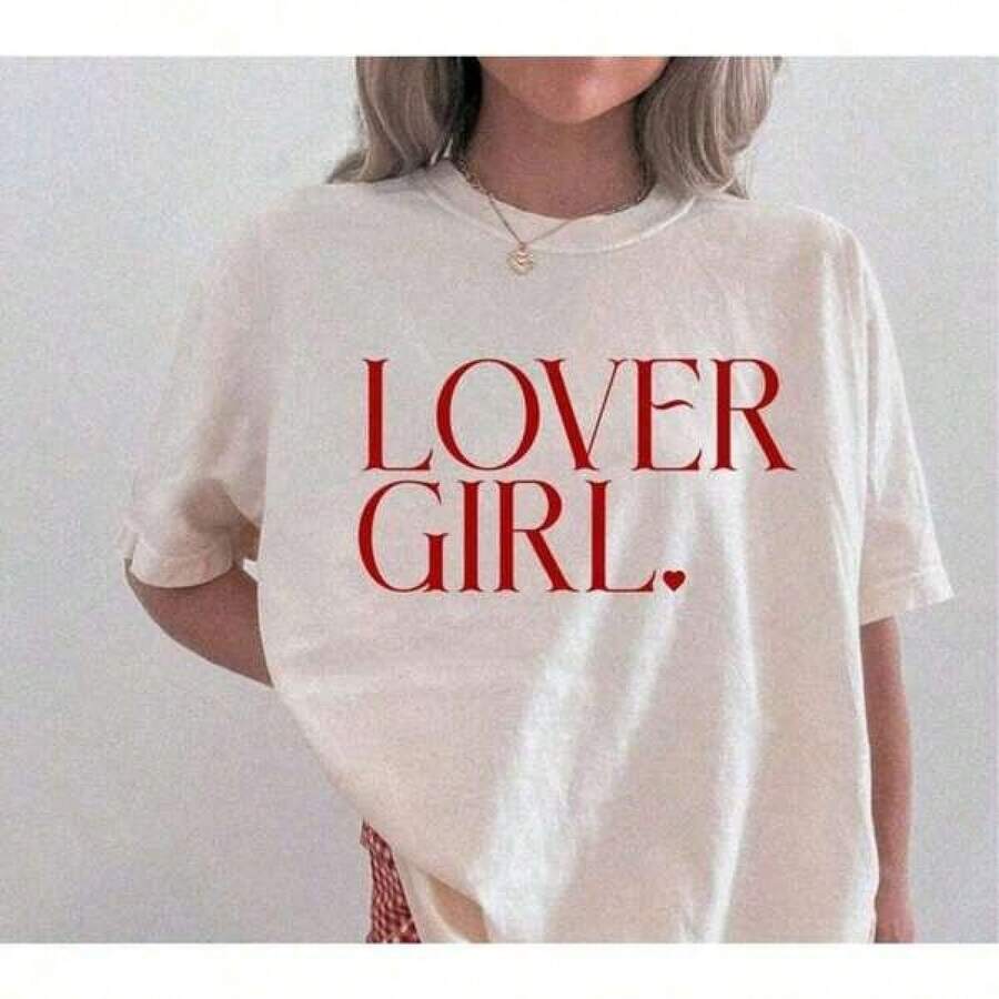 1 Camiseta informal de cuello redondo de algodón para mujer Camiseta deportiva para mujer Camiseta para hombre Camiseta para parejas Regalo de San Valentín Regalo de cumpleaños Regalo de Navidad Camiseta unisex Transpirable, suave, para deportes al aire libre, manga corta, apta para todas las estaciones, 100 % algodón puro. - Blanco - Ver 1