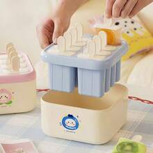 Estante para helados - Soporte para helados, bandeja de molde portátil, adecuado para postres de verano, estante para paletas | Estante para helados | Material PP duradero, opción ideal para congelar cubitos de hielo, accesorio de cocina esencial - Multicolor - Ver 1