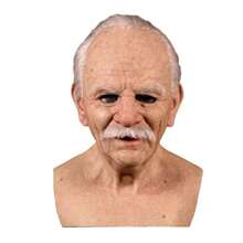 Realistic Bald Old Man Mask Walter White Heisenberg Latex Mask Adult Halloween Cosplay Party Costume Prop - View 1
