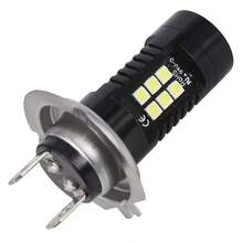 2 bóng đèn LED H7 cho ô tô, 21 chip SMD 3030, ánh sáng trắng siêu sáng 6000K, đèn sương mù và đèn chạy ban ngày, 12V 24V - 21SMD - Xem 10
