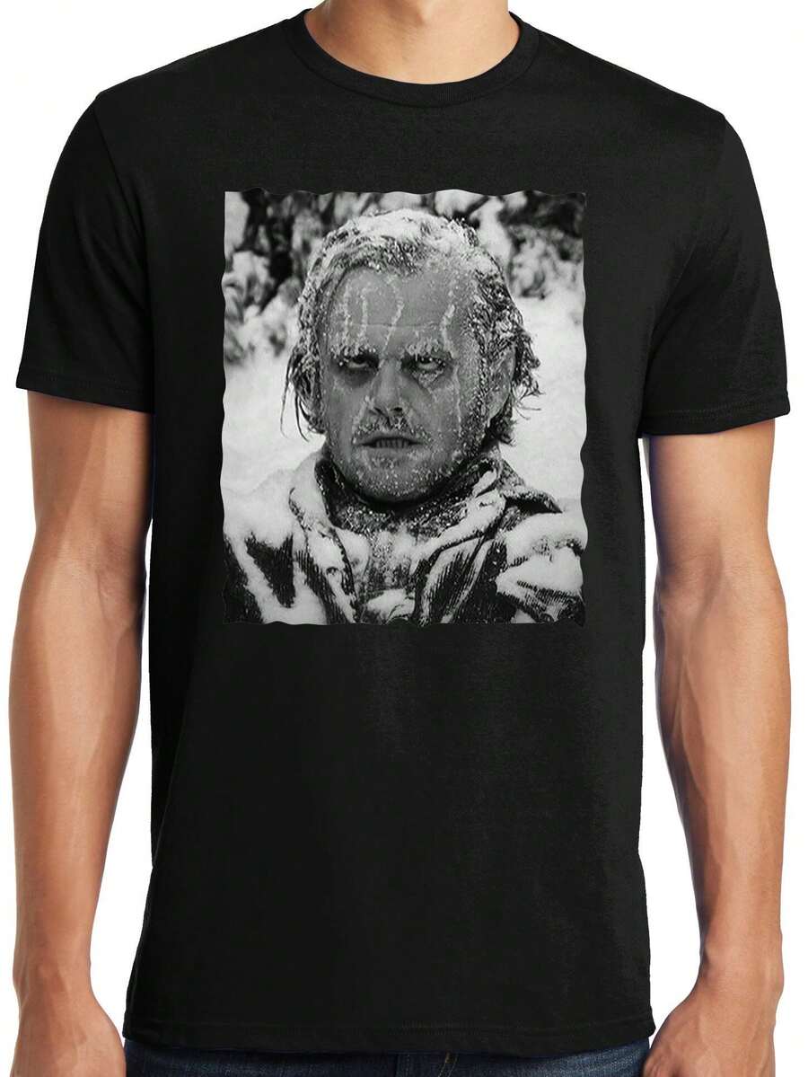Frozen Jk The Shining Movie T-Shirt - Black - View 1